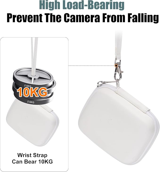 Cwatcun Digital Camera Case, Small Carrying Camera Pouch - Image 3