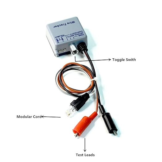 Tone Generator Kit, Wire Tracer Circuit Tester, 200EP High Accuracy Cable Toner - Image 3