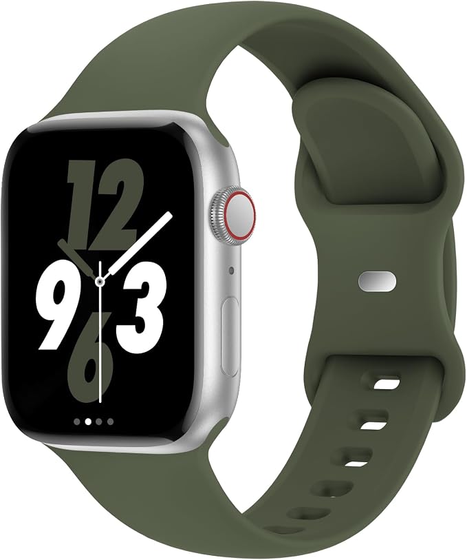 Sport Band Compatible with Apple Watch 38mm 40mm 41mm 42mm 44mm 45mm 46mm 49mm by Acrbiutu