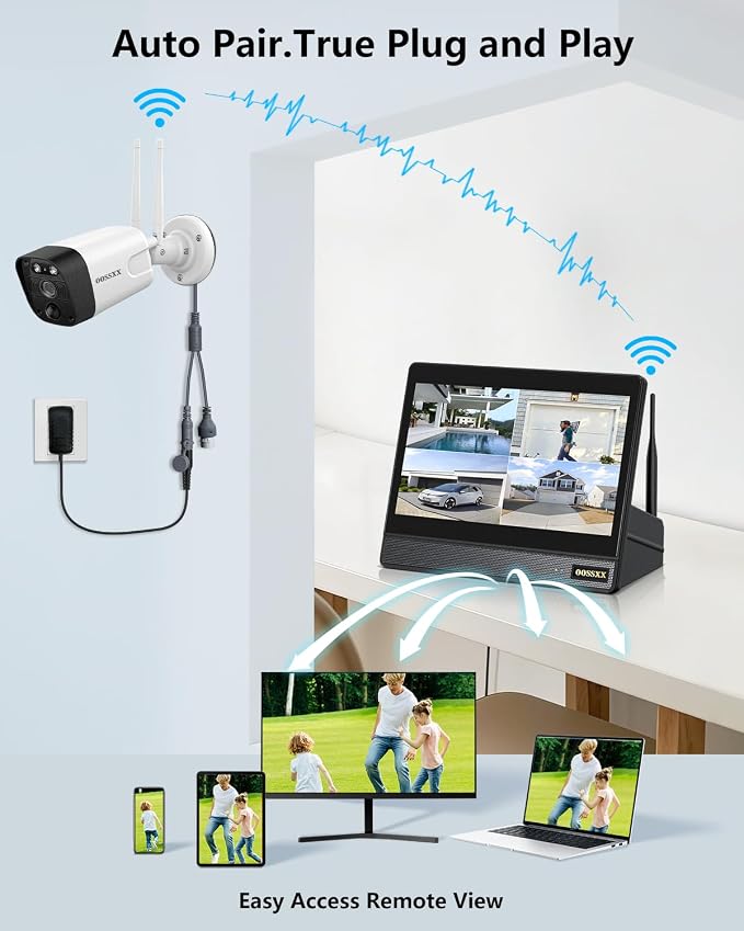 5MP WiFi Security Camera System, 10CH NVR - Image 9