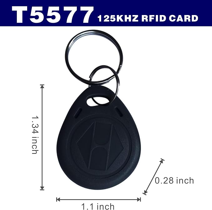 30pcs T5577 RFID Card 125khz RFID Card Writable 125khz Key Fob Compatible - Image 2