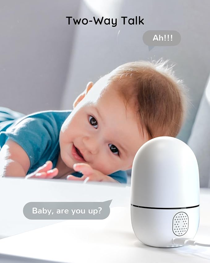 VIRTAVO XD1 Indoor Pet & Baby Camera, No Subscription Required, Dual-Lens 360° - Image 6