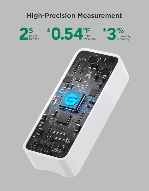 GoveeLife H5110 Bluetooth Hygrometer Thermometer, Mini Sensor | 262ft range - Image 4