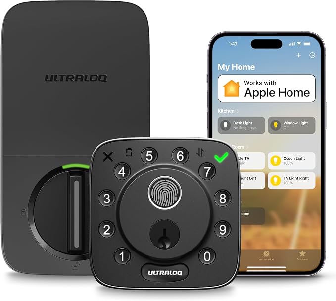 ULTRALOQ Bolt Fingerprint Smart Lock by ULTRALOQ