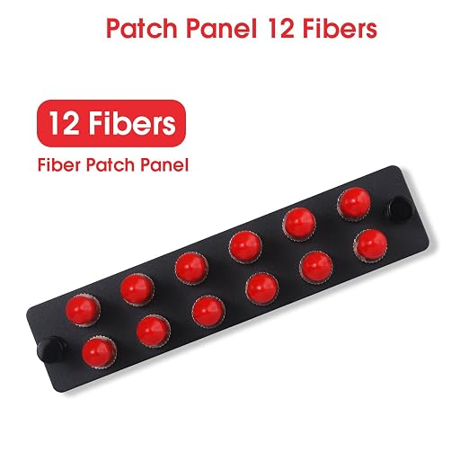 12 Simplex ST Fiber Patch Panel - Image 3