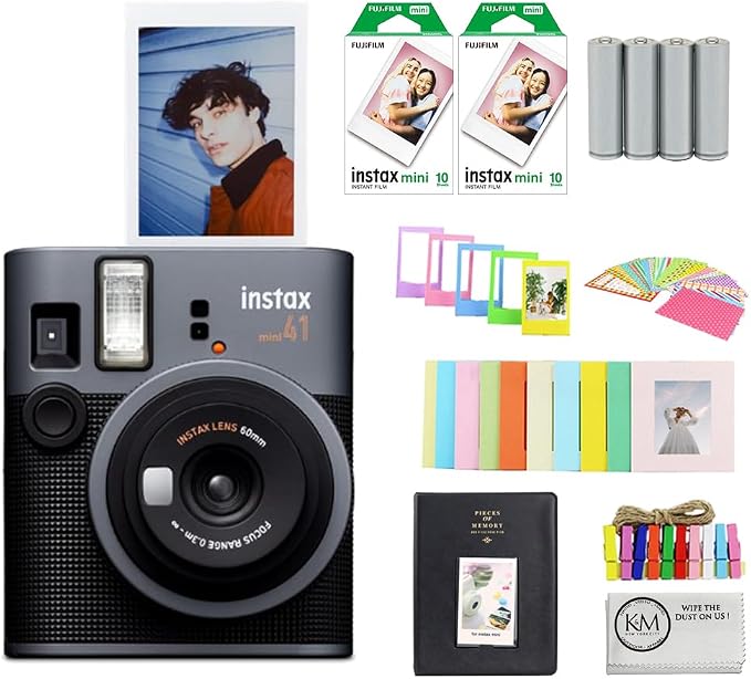 Fujifilm Instax Mini 41 Instant Camera Bundle by FUJIFILM