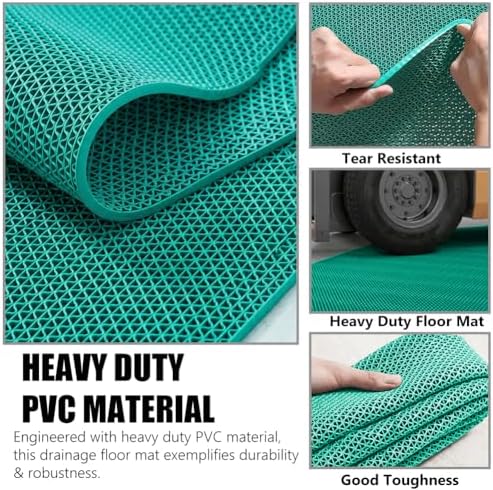 LITA Drainage Non Slip Flooring Mats Swimming Pool Bathroom Mat Anti-Fatigue - Image 5