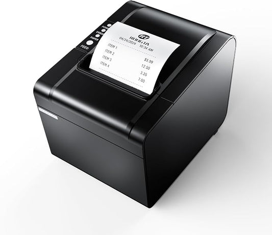 Rongta POS Printer, 80mm USB Thermal Receipt Printer, Restaurant Kitchen Printer by RONGTA