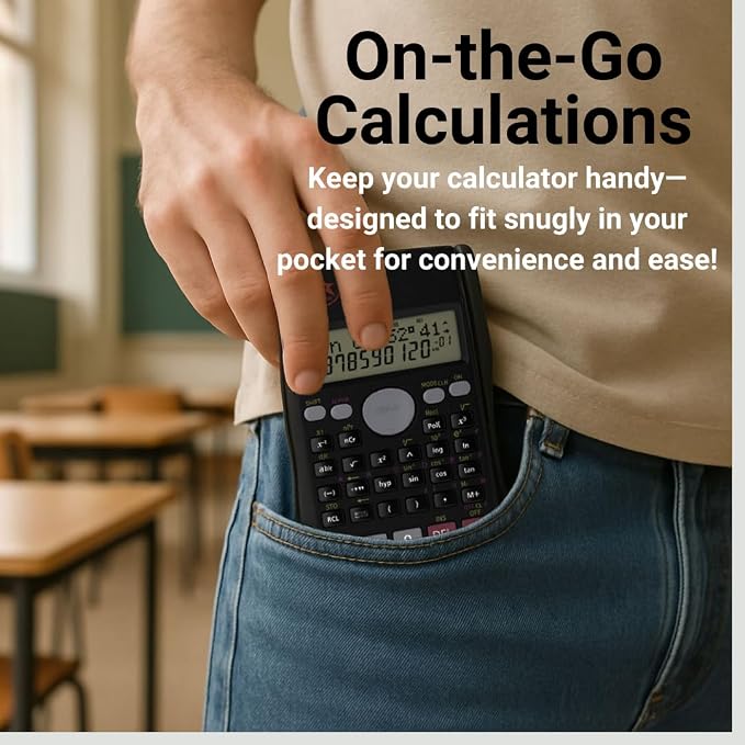 SC 216 Non Graphing Scientific Calculator - Image 9