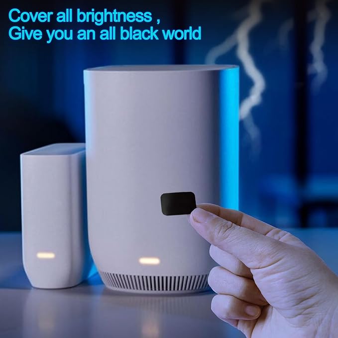 LED Light Blocking Stickers, 2 Sheets LED Light Blocking Covers, LED Covers - Image 6