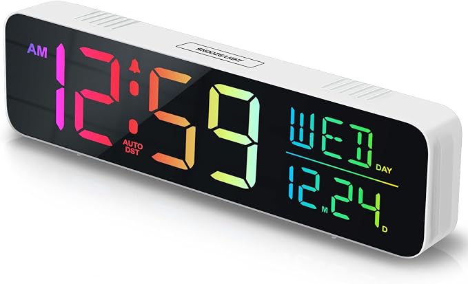 Peakeep Large Display Digital Alarm Clock by PEAKEEP