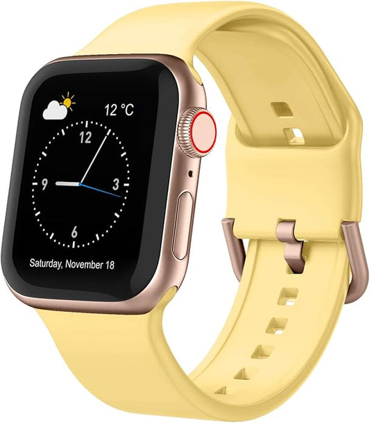 Sport Band Compatible with Apple Watch Bands 49mm 46mm 45mm 44mm 42mm 41mm 40mm by Recoppa