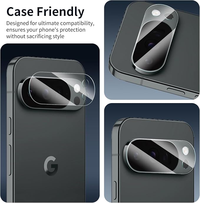 4-Pack Camera Lens Protector for Google Pixel 10 Pro, Tempered Glass Camera - Image 5