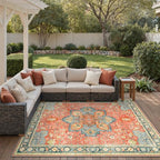 GENIMO Indoor Outdoor Rug, Washable - Image 6