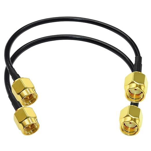 TUOLNK SMA Cable RG58 SMA Male to RP-SMA Male Extension Cable 12inch Pigtail by TUOLNK
