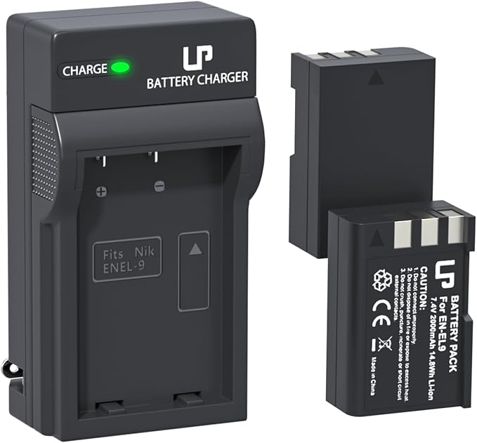 LP EN-EL9 EN EL9a Battery Charger Pack, D5000 Digital SLR by LP