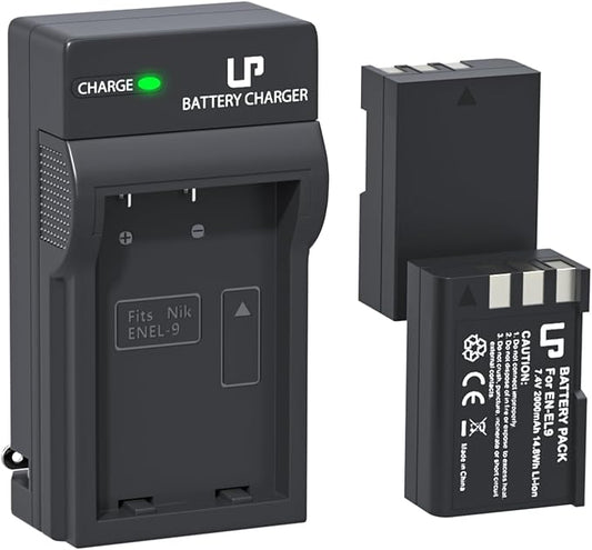 LP EN-EL9 EN EL9a Battery Charger Pack, D5000 Digital SLR by LP