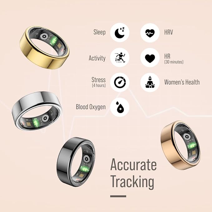 Hertz P1 Smart Ring for Women & Men - Image 6