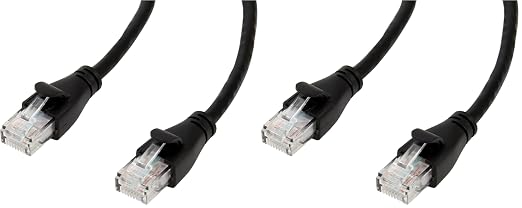Amazon Basics RJ45 Cat-6 Ethernet Patch Cable, 1Gpbs Data Transfer Speed by AmazonBasics