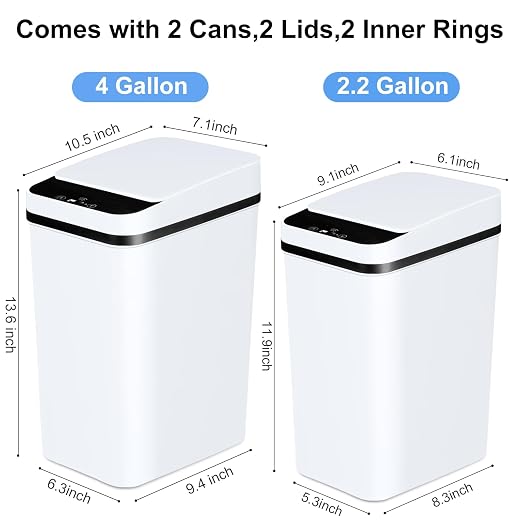 Anborry Bathroom Trash Cans - Image 4
