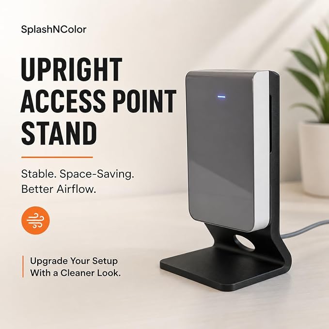 Wall Mount Stand for UniFi U7 Pro Access Point – Desk Shelf Holder - Image 7