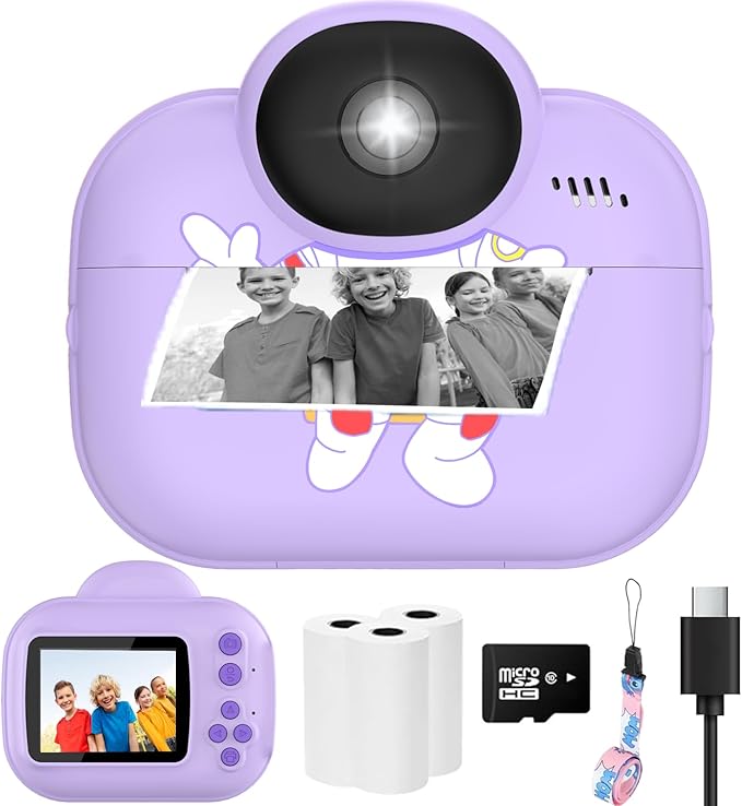 Kids Camera Toys, Instant Print Camera by YINOCHE