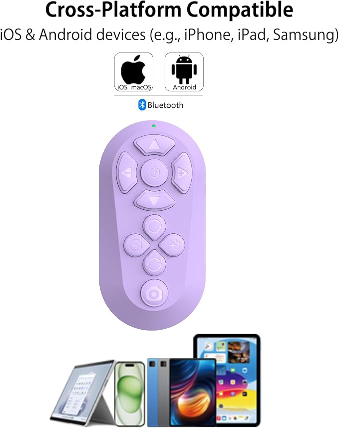 Wireless Remote Controller for iOS/Android Bluetooth Remote Control for TikTok - Image 4