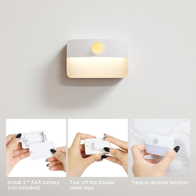 Guankai 3 Pack Motion Sensor Stair Light - Image 8