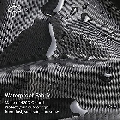 Patio Umbrella Cover Outdoor Umbrella Cover Waterproof Durable 420D Polyester - Image 2