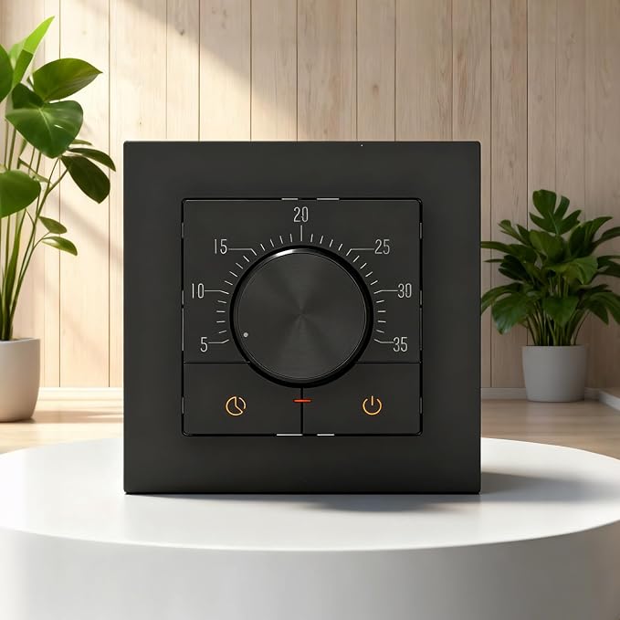 HEATIT Thermostat for Floor Heating, Manual Non-Programmable Electric Floor by HEATIT