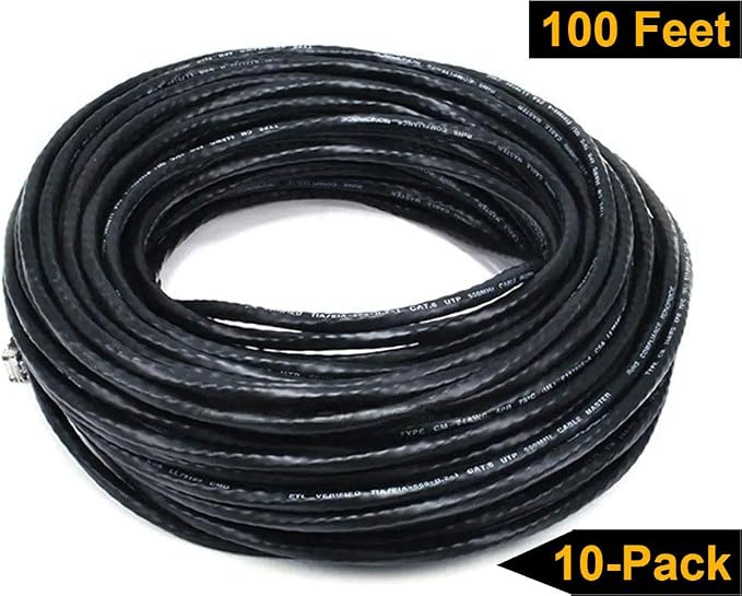 iMBAPrice Cat5e Ethernet Cable 100FT, Long High-Speed LAN Network Cable - Image 9