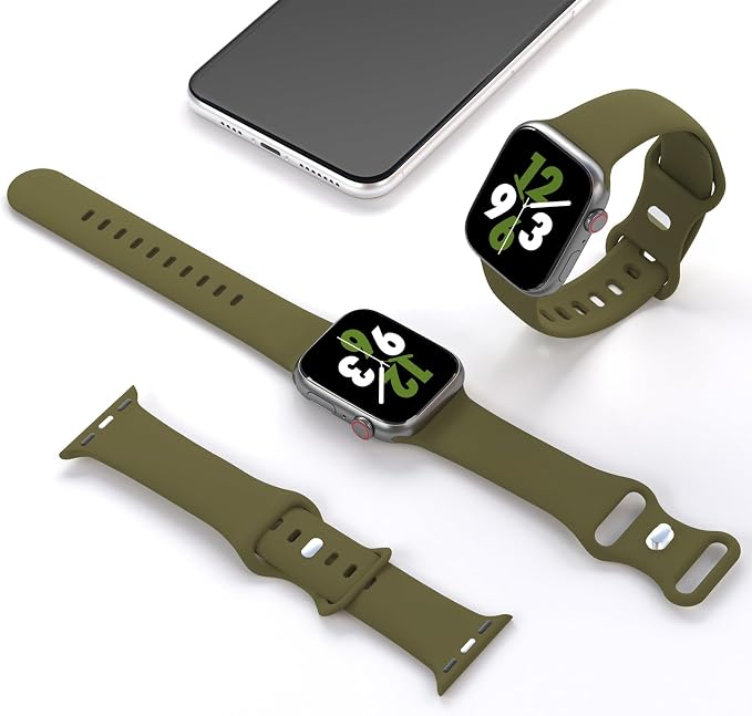 Sport Band Compatible with Apple Watch 38mm 40mm 41mm 42mm 44mm 45mm 46mm 49mm - Image 2