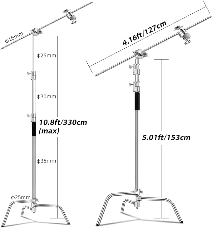 C Stand With Boom Arm - Image 2