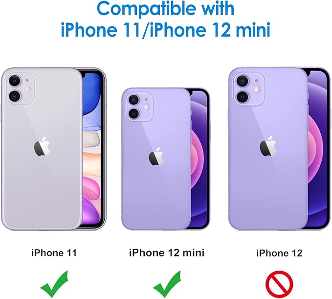 JETech Camera Lens Protector for iPhone 11 6.1-Inch and iPhone 12 mini 5.4-Inch - Image 2
