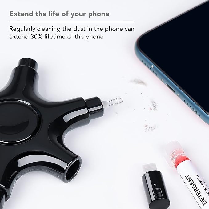 Tassmpitor for iPhone Cleaning Kit Port Cleaner, Repair and Restore Tool for - Image 2