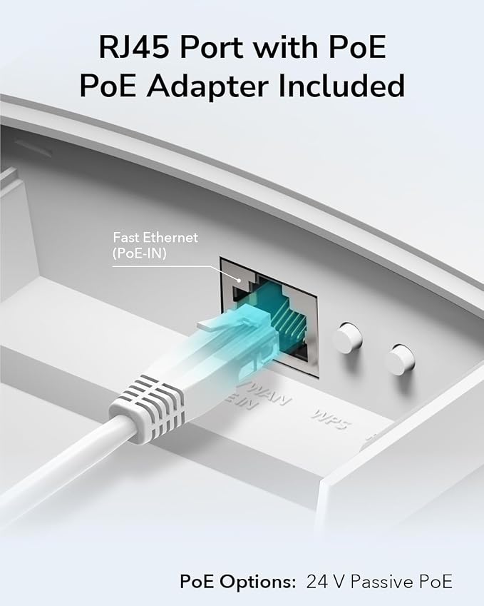 Cudy AC1200 Wireless Access Point, Outdoor WiFi Extender, IP65 Water Proof - Image 4