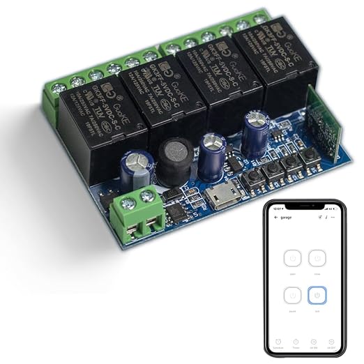 Ewelink WiFi Wireless Smart Relay Module USB 5v 4 Channel Inching Self-Lock by RODOT%7CDIYYOURSMARTLIFE