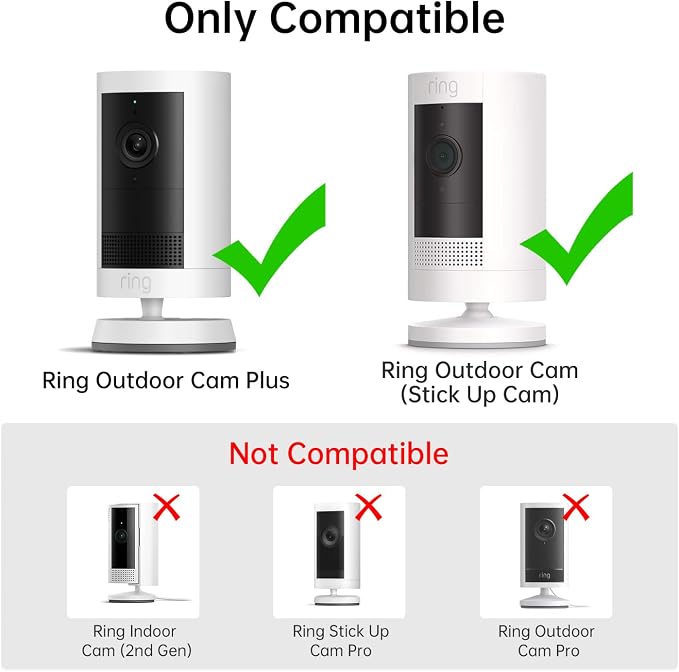 Haoyou Rain Cover for Ring Outdoor Cam Plus and Ring Stick Up Cam, Protects - Image 2