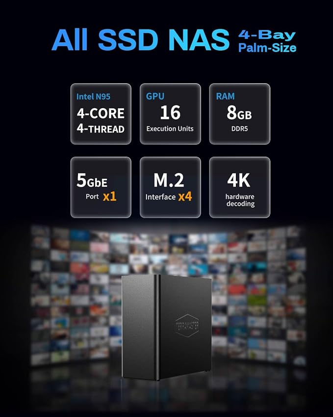 TERRAMASTER F4 SSD NAS Storage - Image 2