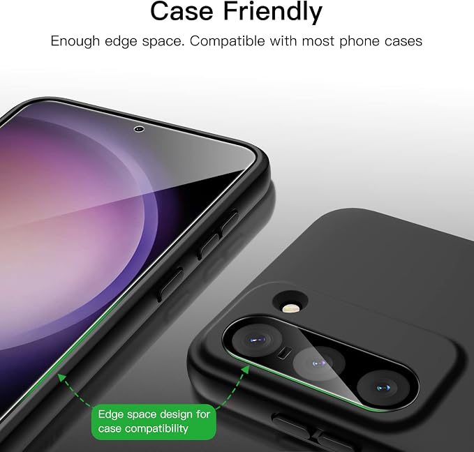 JETech Screen Protector for Samsung Galaxy S23+ / S23 Plus 5G 6.6-Inch - Image 7