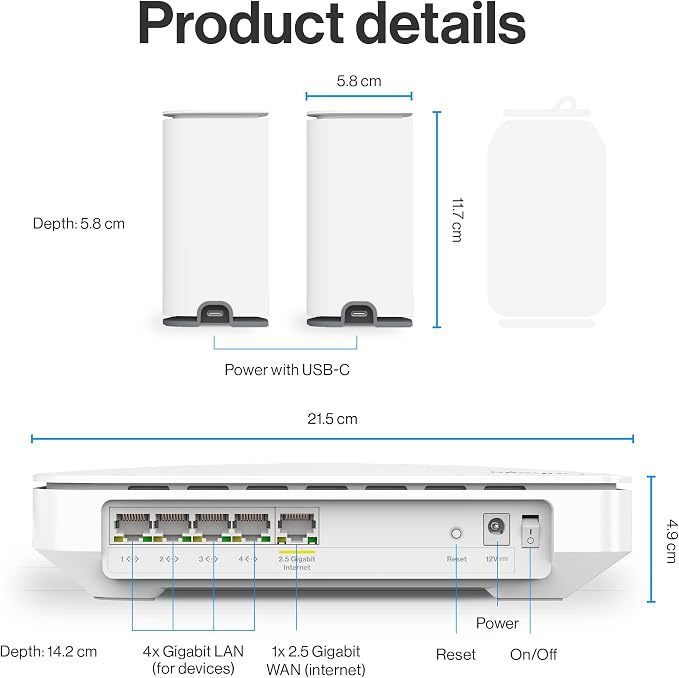 Linksys Multi-gig Micro Mesh WiFi 6 System | Connect 100+ Devices | Up to 5 - Image 6