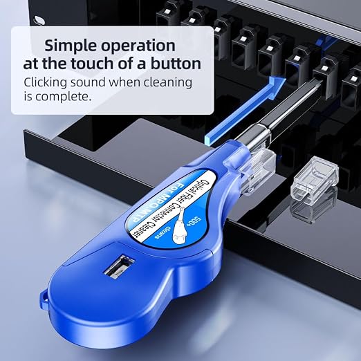 Fiber Optic Cleaner for MTP/MPO Connector, Over 500 Times Cleans, Fiber Endface - Image 4