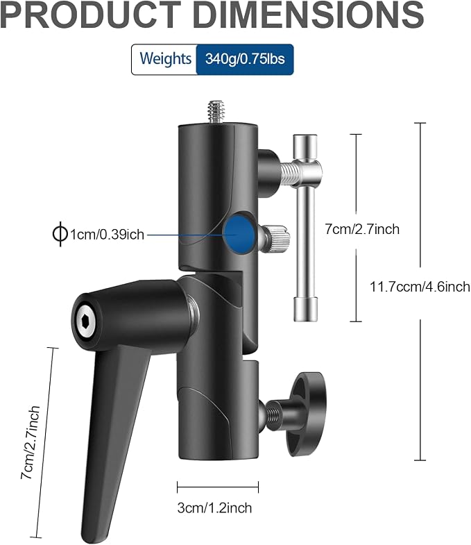 WELLMAKING Flash Speedlite Bracket - Image 3