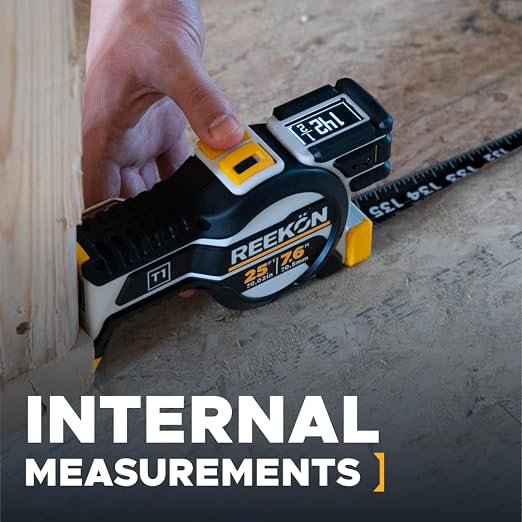 REEKON T1 Tomahawk Digital Tape Measure 25 Ft – Professional Measuring Tool - Image 7