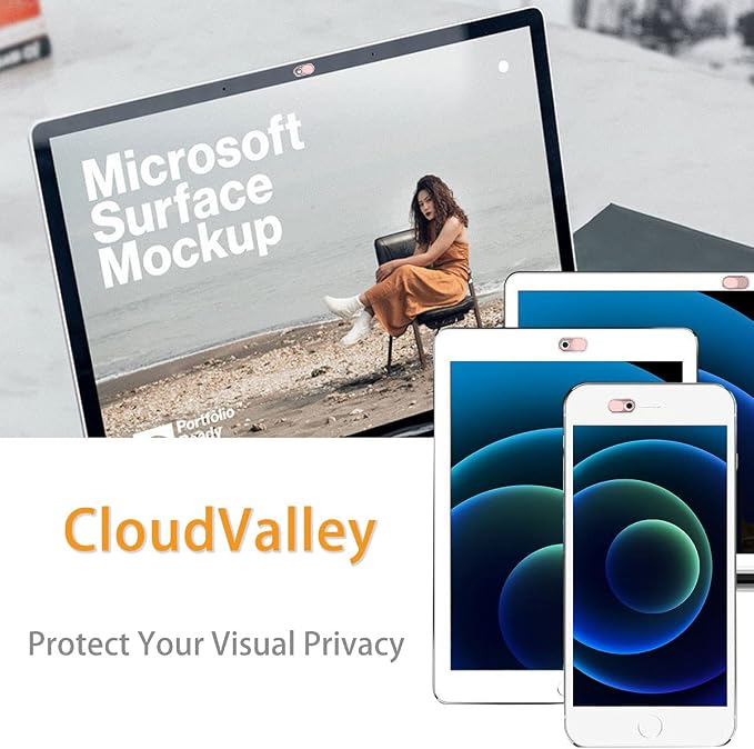 CloudValley Camera Cover Slide Ultra-Thin, Webcam Cover - Image 7
