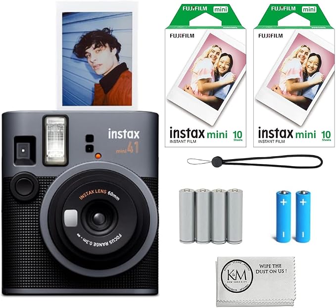 Fujifilm Instax Mini 41 Instant Camera Bundle by FUJIFILM