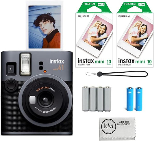 Fujifilm Instax Mini 41 Instant Camera Bundle by FUJIFILM