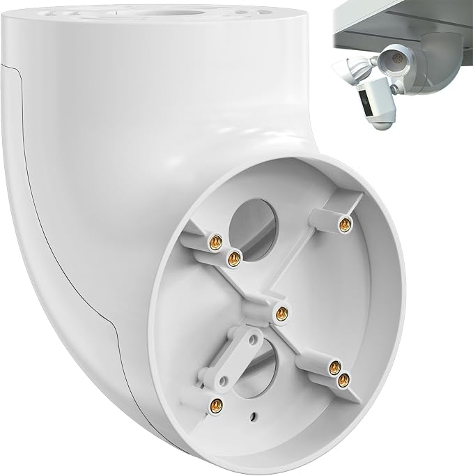 Eave Mount for Ring Floodlight Cam Wired Plus/Pro, Ring Smart Lighting by Honeast