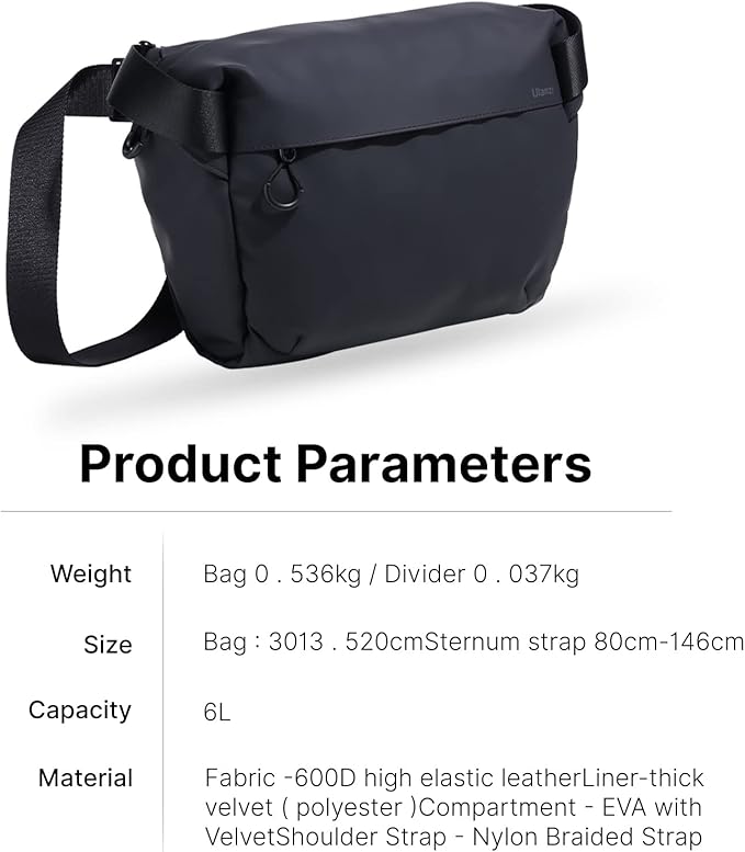 ULANZI Versatile Camera Shoulder Bag Photography Travel Messenger Portable - Image 6