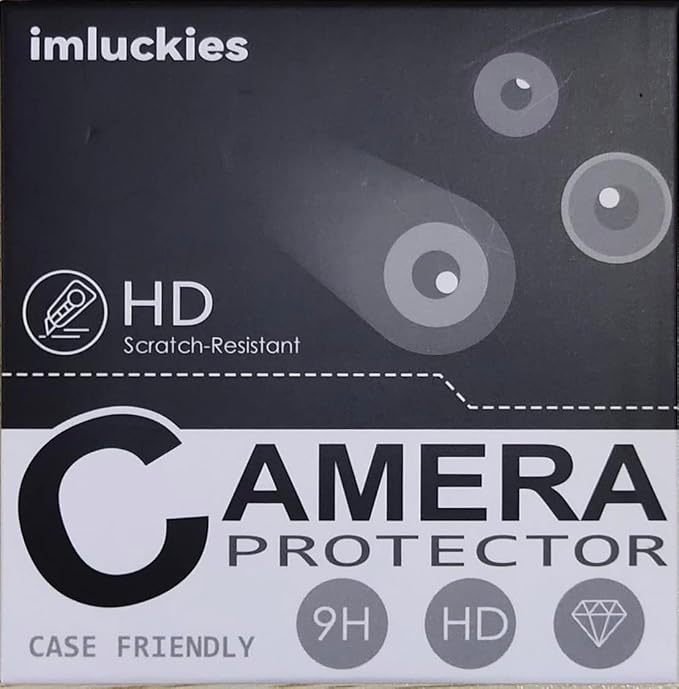 imluckies Compatible with iPhone 17 Pro Camera Lens Protector Bling, Ultra HD - Image 8